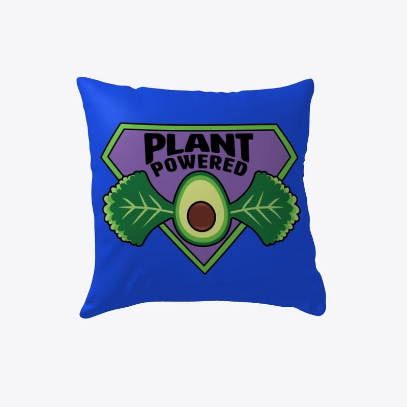 Vegan Pillow Plant Powered Superhero